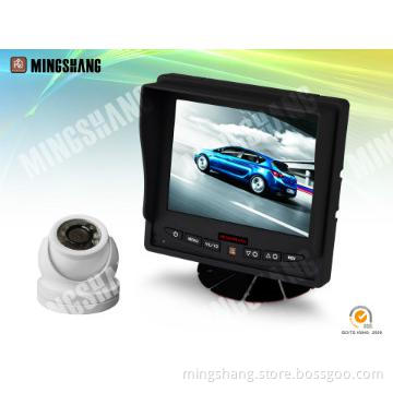 5.6\" safety system for vehicle with  4 Channels AV in and digital scre